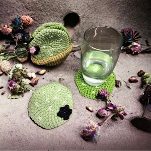 Cacti 🌵Coaster Set 🧶